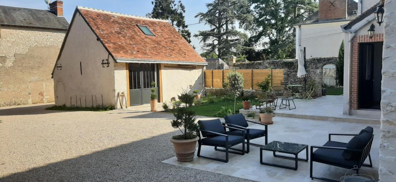 Le Clos Mace - Maison D'Hotes Proche Blois Chambord 卢瓦尔河畔圣丹尼斯 外观 照片