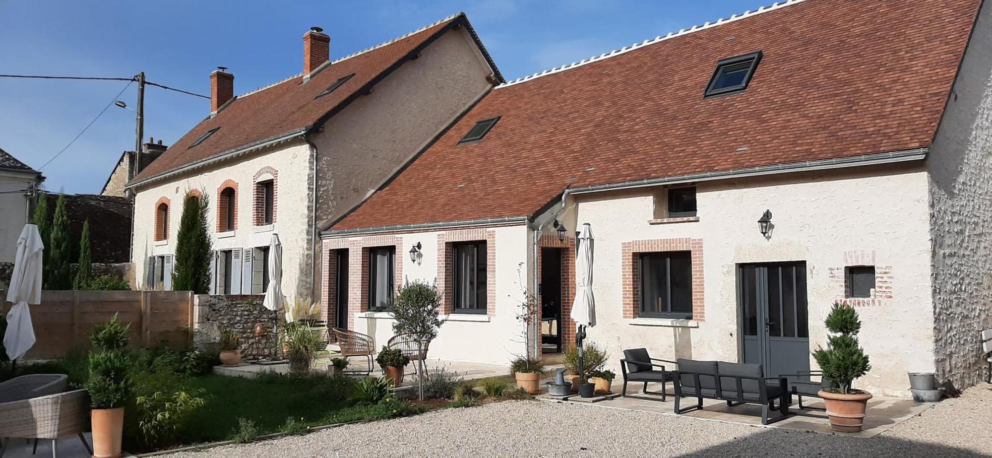 Le Clos Mace - Maison D'Hotes Proche Blois Chambord 卢瓦尔河畔圣丹尼斯 外观 照片