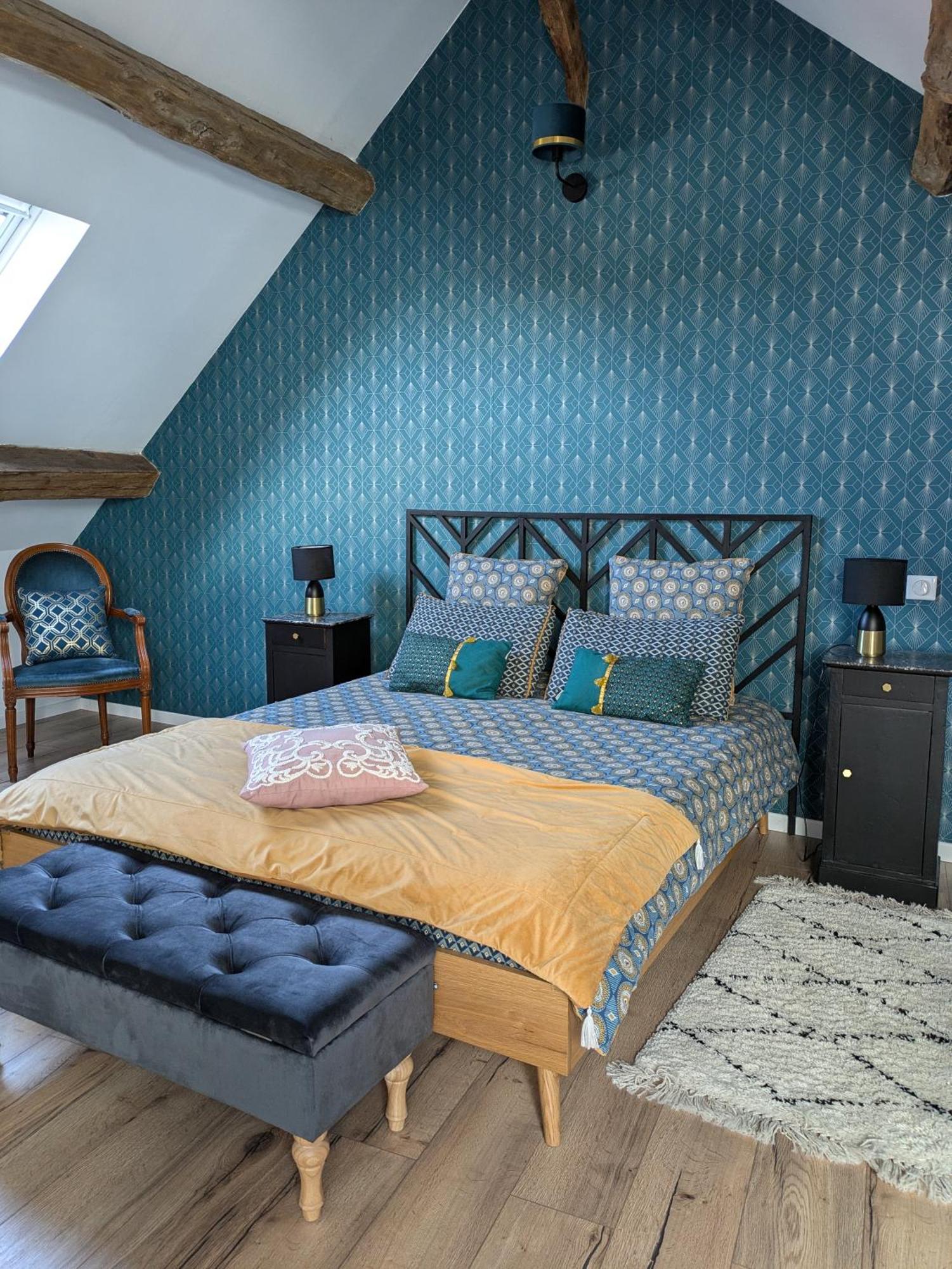 Le Clos Mace - Maison D'Hotes Proche Blois Chambord 卢瓦尔河畔圣丹尼斯 外观 照片